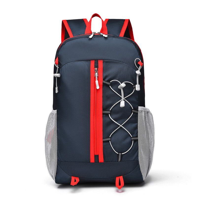 Outdoor Oxford Canvas Waterproof Hiking & Cycling Backpack 20-35L,blue