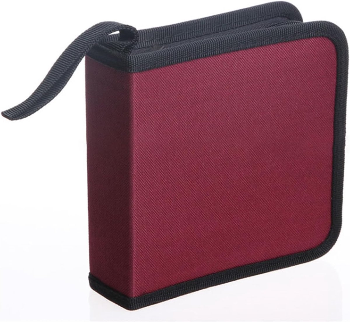 CD Case Storage Folder - DVD Case - Oxford Cloth - With Zipper - CD Bag - CD (Rom)/DVD Storage Case - CD/DVD Case Folder - CD/DVD Storage System - Suitable for