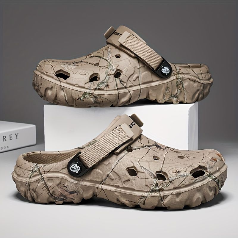 Croc-Style Clogs Anti-Slip Shoes Breathable Clogs Lightweight Footwear Fashion - White - Size 11(AU11/EU44) — image 2