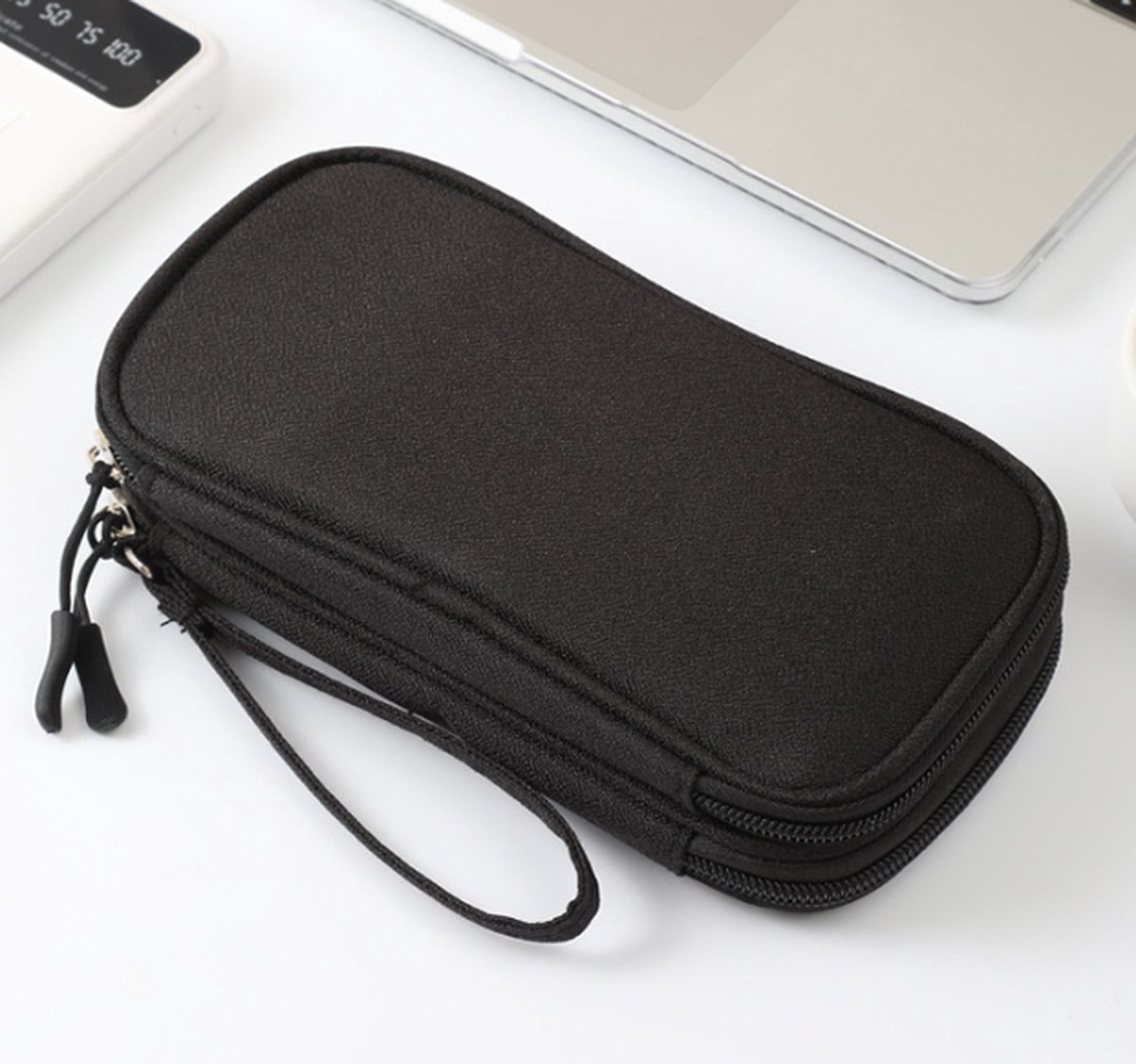 Bag Organizer - Electronics & Accessories Organizer Bag - Cable Organizer Bag - Storage Bag for Cables, Electronics and Accessories - Organizer - Black โ image 6