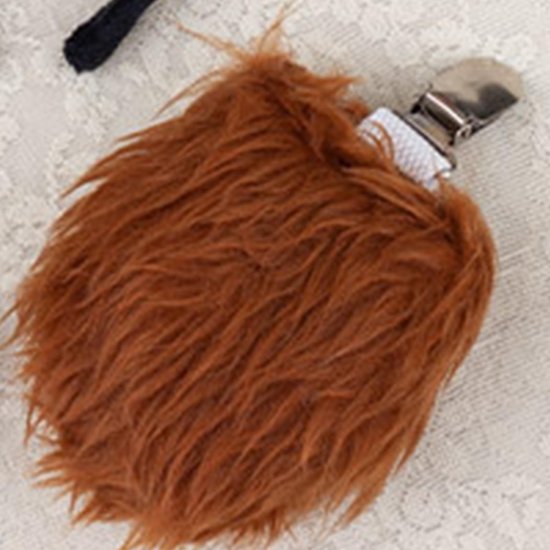 Headband - Elk Hair Accessory - Cute Plush Christmas Headdress - Soft Decorative Accessory for Winter Parties, Cosplay, Costumes โ image 3