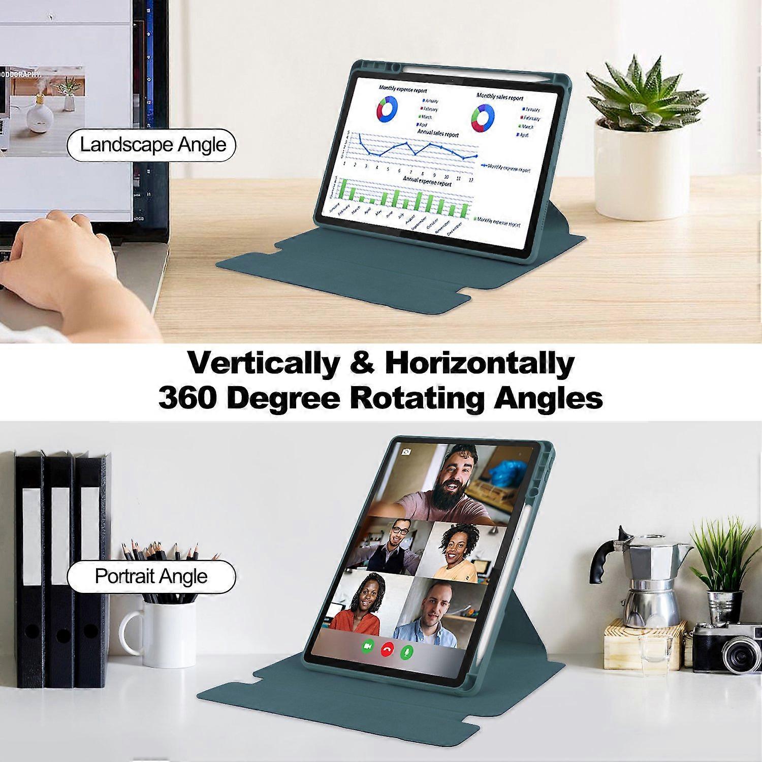 Lenovo Tab M11 Xiaoxin Pad 11 2024 Tablet Cover with Bluetooth Keyboard Stand PU Acrylic Case Compatible with Lenovo Multicolor Style C — image 2