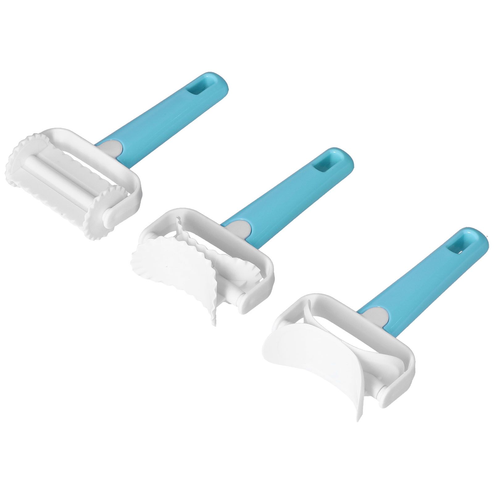 3Pcs/Set DIY Dough Cutter Roller Baking Accessory for Wonton Biscuit Cookies Dumpling Cake Making โ image 5