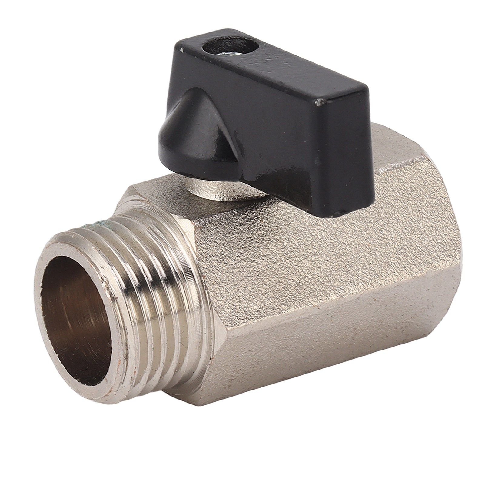 Gas Valve Ball Type Male Female Thread Thicken Brass Sandblasting for Household Tap Water 1/2 โ image 3