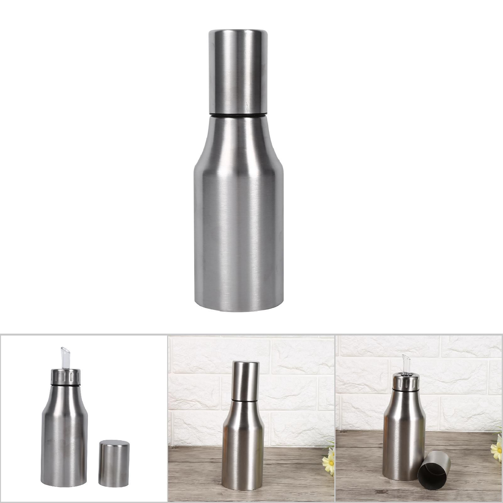 Practical Stainless Steel Oil Pot Can Drizzling Vinegar Dispenser Kitchen Supplies(500ml) โ image 5
