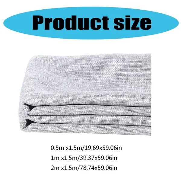 Polyester Speaker Grill Cloth, Acoustic Dustproof Fabric for Speaker Repair, Home Theatre and Conference Room Use, Khaki, 2 m x 1.5 m โ image 5