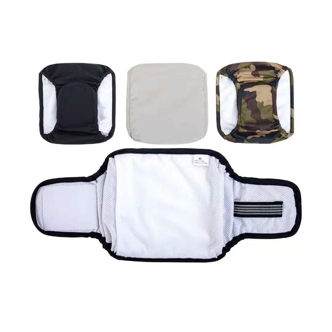Dog Diaper Harper Cotton Male Camouflage Black XL(60g) — image 3