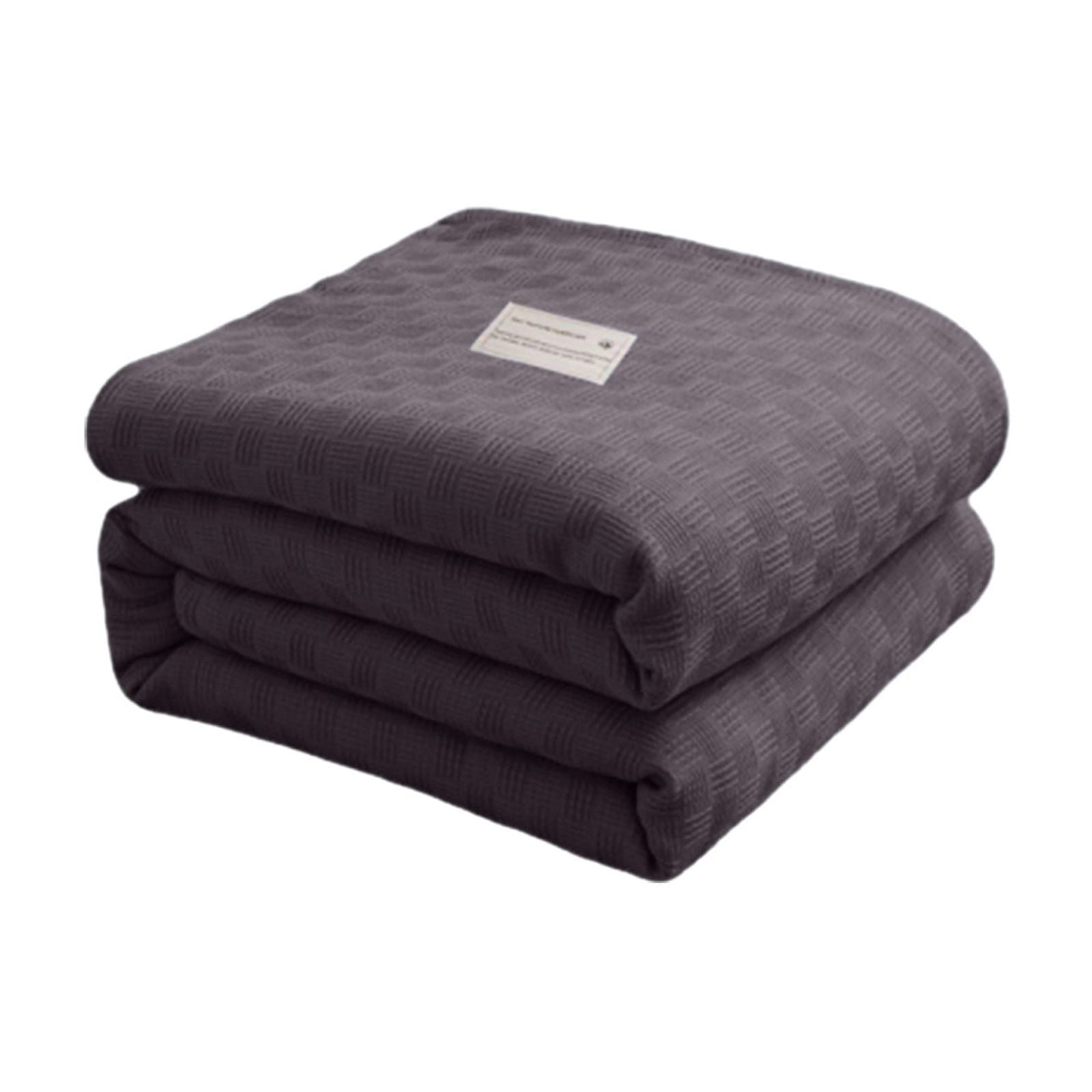 59 × 39" 100% Cottons Blanket, Soft and Breathable Bed Blanket, Multi-functional Bed Blanket for All Season, Machines Washable Bed Couch for Home Living Room — image 2