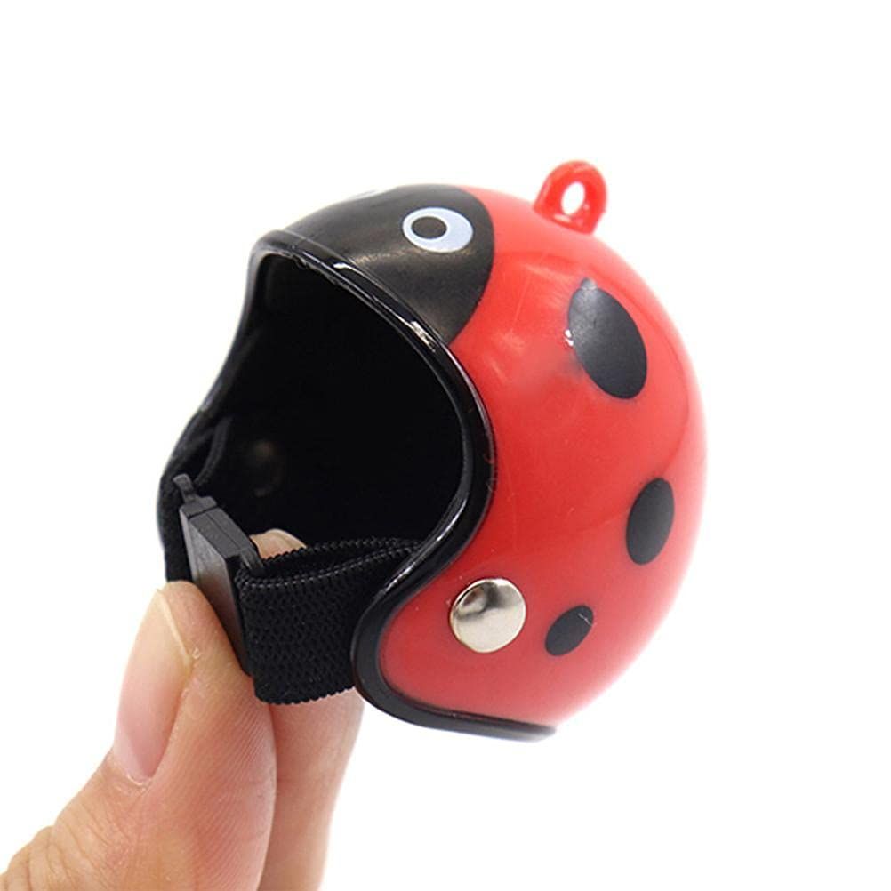 4 Pcs- Chicken Helmet Plastic Bird Head Protection Cap Chick Pecking Helmet Funny Protection Hen Hat — image 4