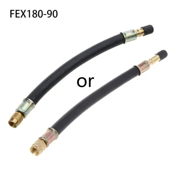 Long Lasting Premium Bicycle pump for valve extender Extension tube Rubber inflation tube Hose Electro null - 90