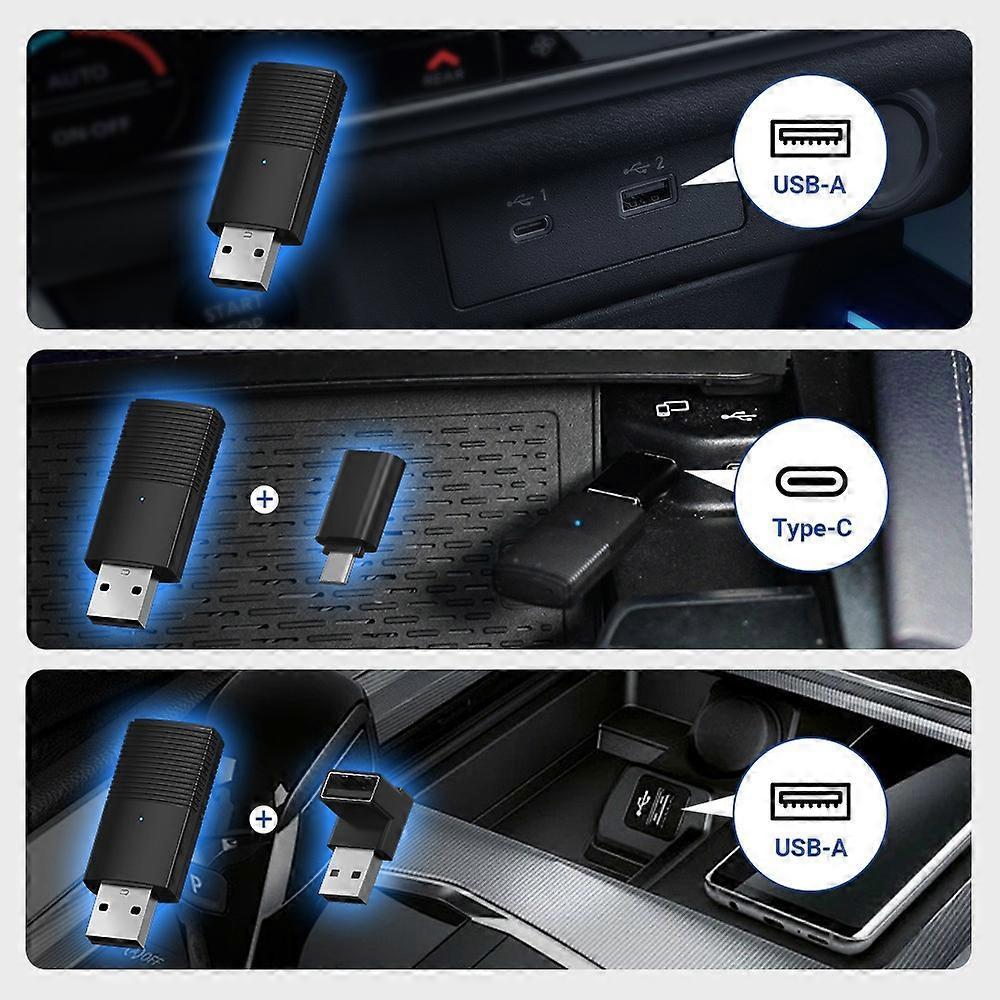 Mini Wireless CarPlay Adapter, Wired to Wireless Dongle for iPhone — image 5