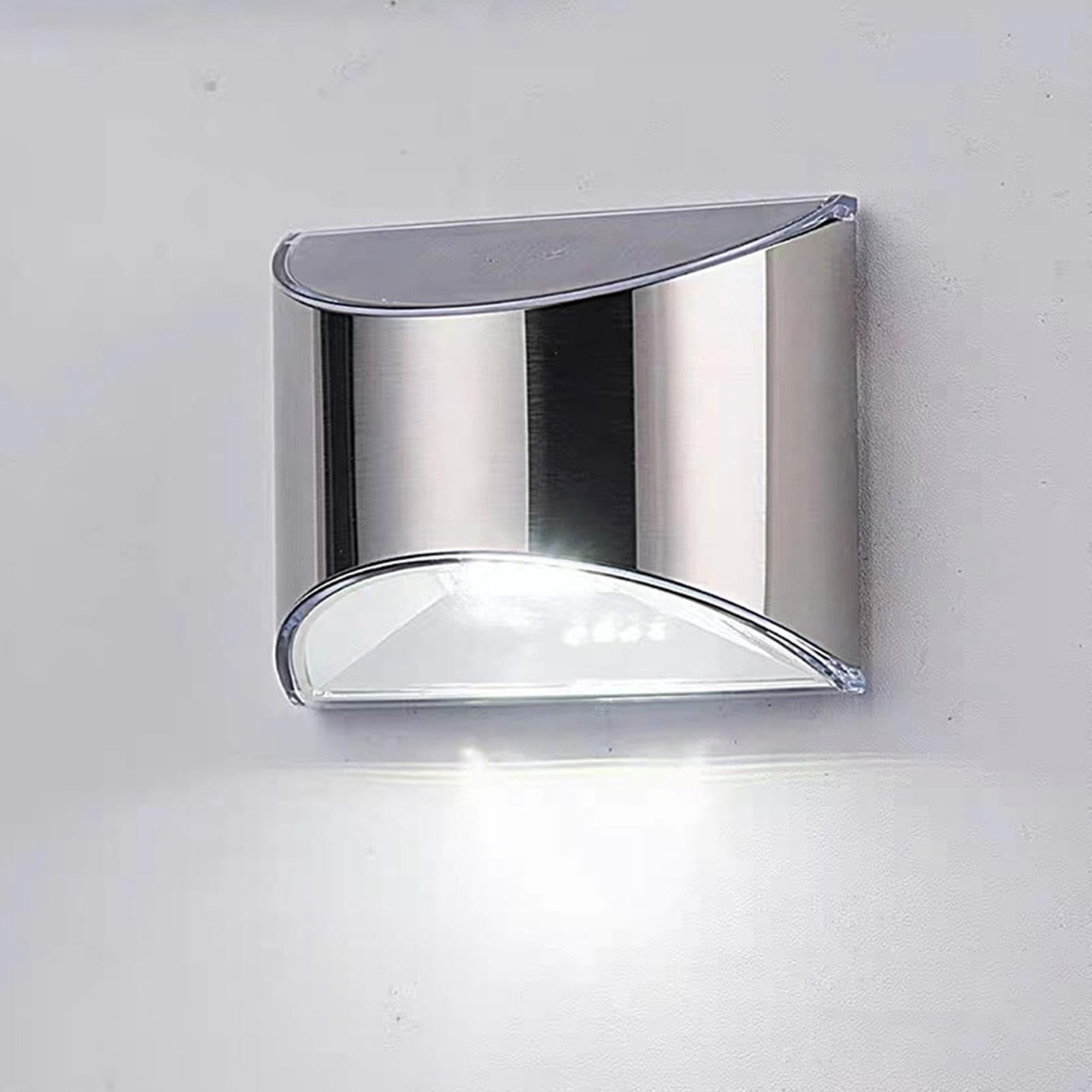 Solar Led Lights for Outside, Weatherproof Led House Plate Lamp, Outdoor With Led House Plate Lamp for Address Illumination — image 3