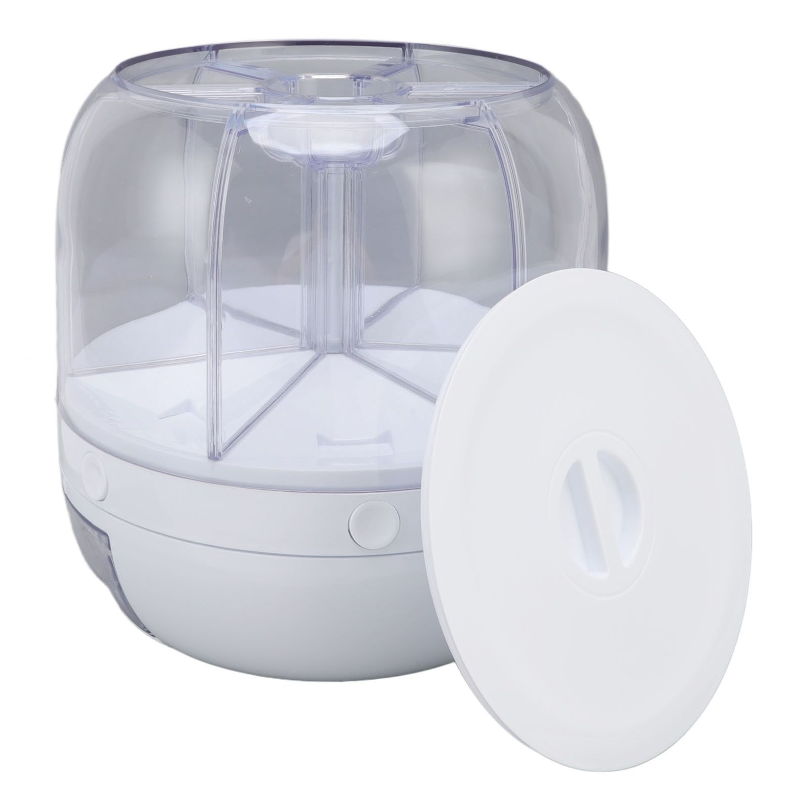 Grain Dispenser 6 Grids PP Rotation Insect Proof Grain Storage Organization for Home Kitchen 10kg โ image 3