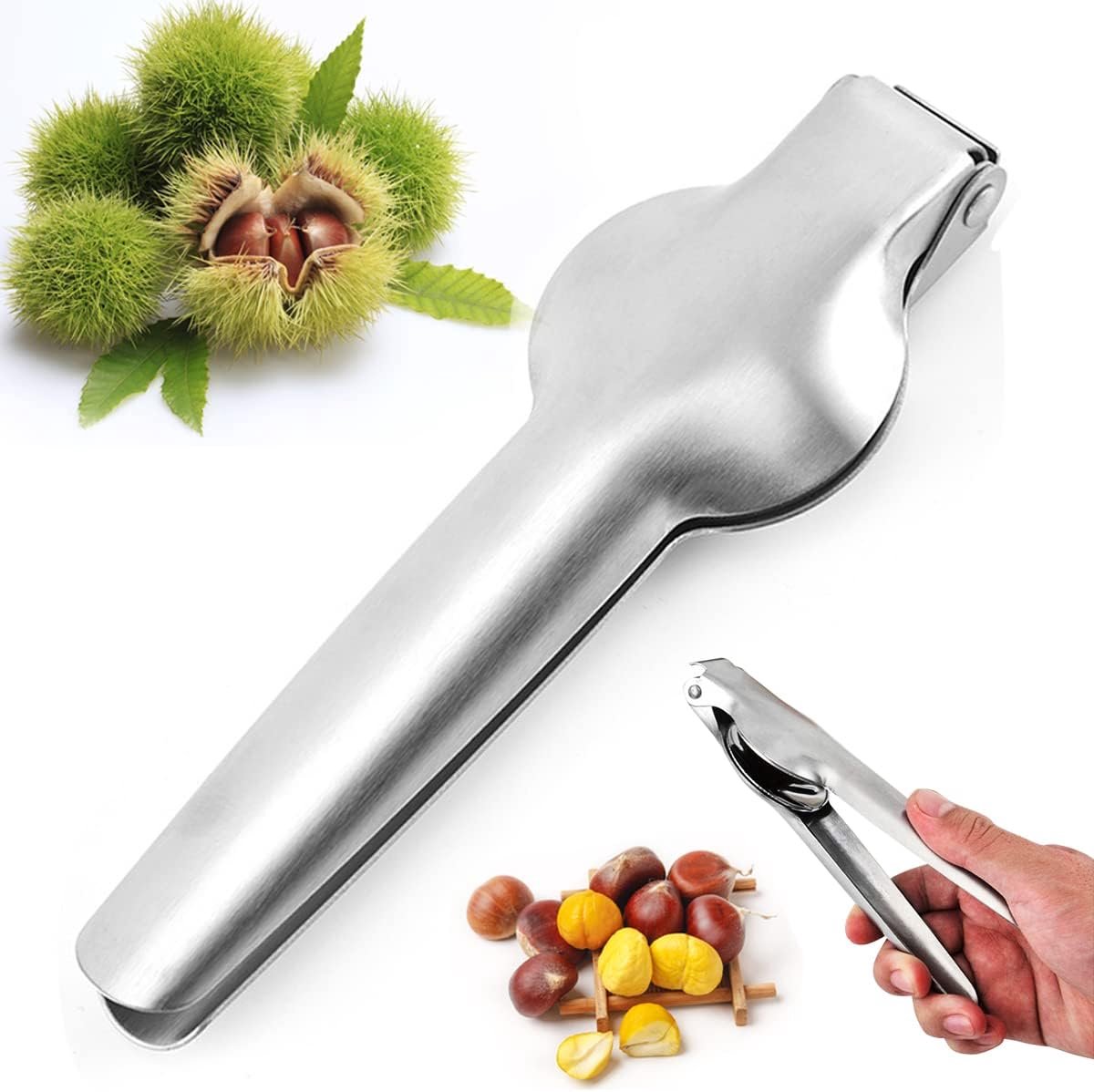 Nutcracker - Professional Walnut / Nut Cracker - Portable Christmas Nutcracker - Universal Chestnut Clip - High Quality Chestnut Tongs - nutcracker - Walnut