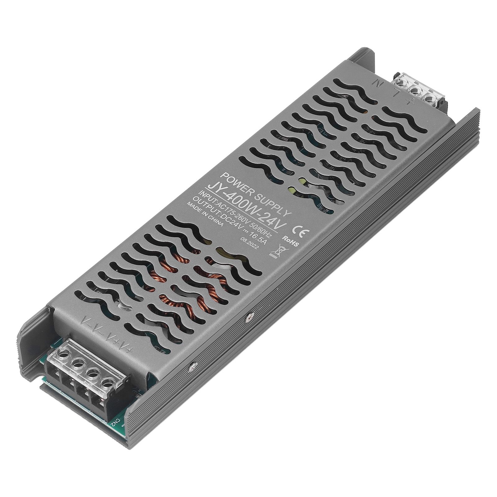 LED Driver 400W DC 24V IP20 Protection Fast Heat Dissipation LED Transformer LED Power Driver AC 175‑260V — image 6