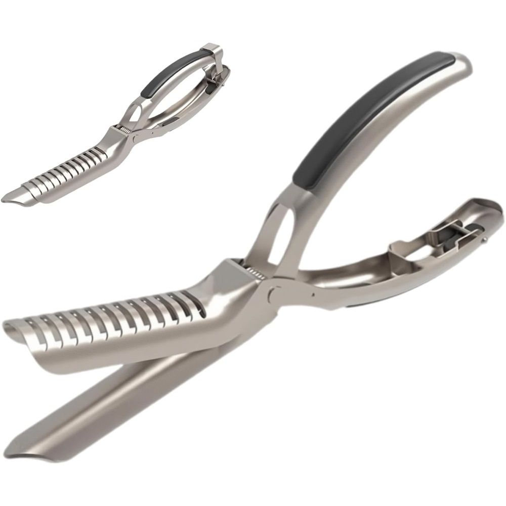 2 Sets Rib Membrane Removal Tool,Stainless Steel Rib Prep Tool Membrane Remover,BBQ Rib Prep Tool with Arc Clamp & Non-Slip Grip for Easy Rib Skinner,Kitchen