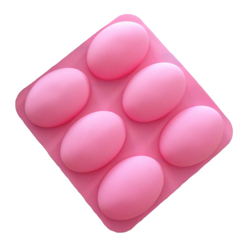 Chocolate mold cooking supplies, silicone oval soap mold