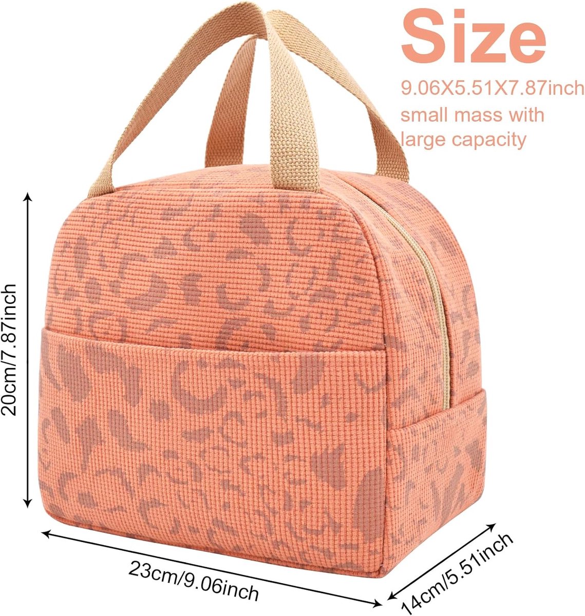 Children's Lunch Bags - Reusable Lunch Bag - Lunch Bags for Women and Men - Mini Insulated Bag 6L - Small Insulated Picnic Bag - For Work, School, Picnics and — image 5