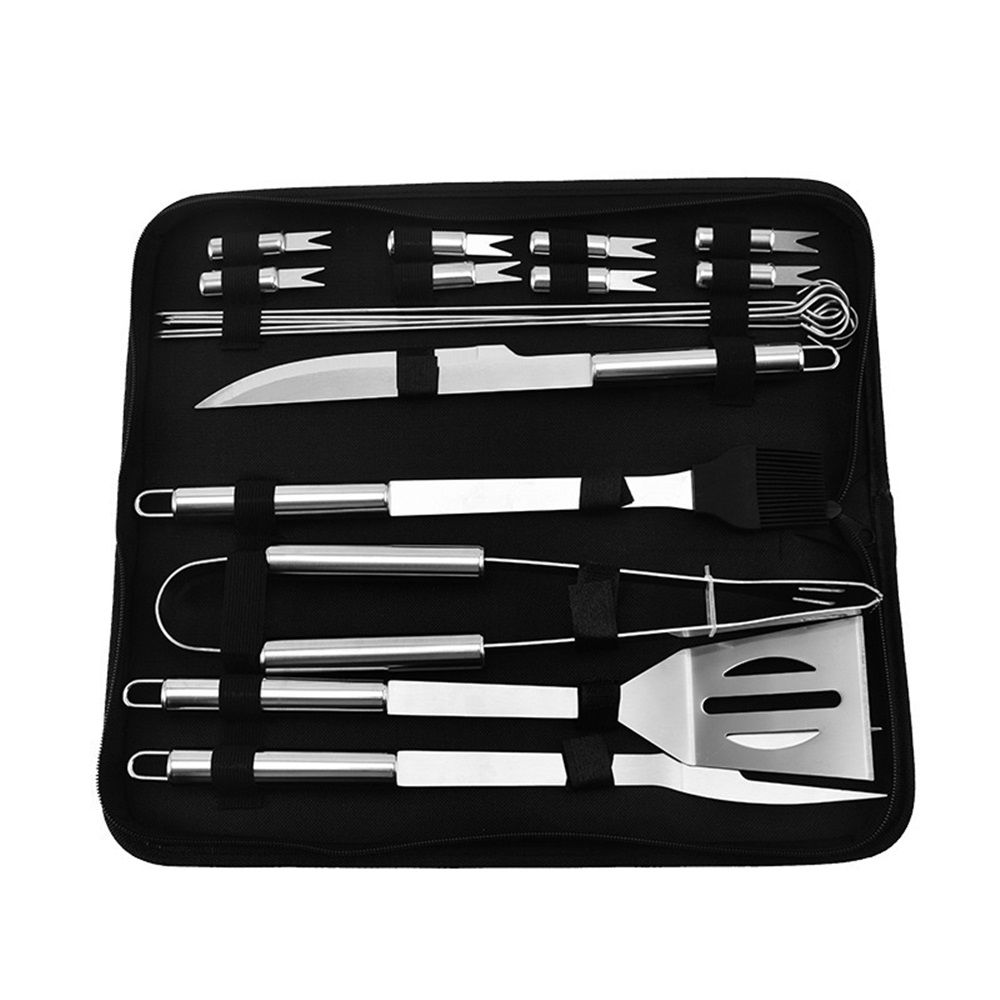 18 pack Grilling Accessories, Dad Gifts for Christmas Grilling Gifts, Heavy Duty Stainless Steel Grill Set BBQ Grill Accessories for Outdoor Grill, Best Gifts
