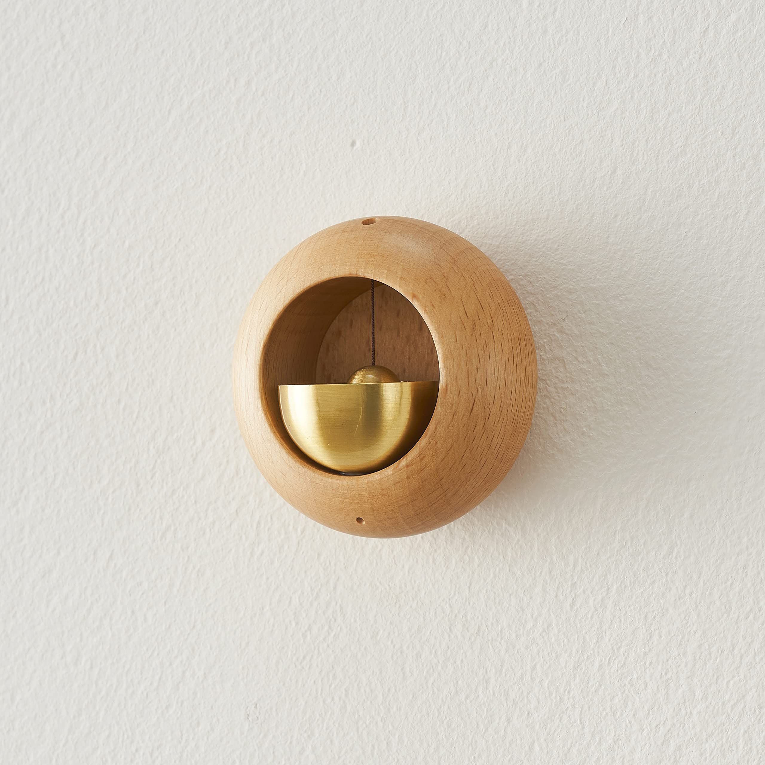 2pc Bell for Door Opening - Magnetic Doorbell Chime - Unique Ornaments and Hanging Decoration, Fridge Sticker & Barn Door — image 5