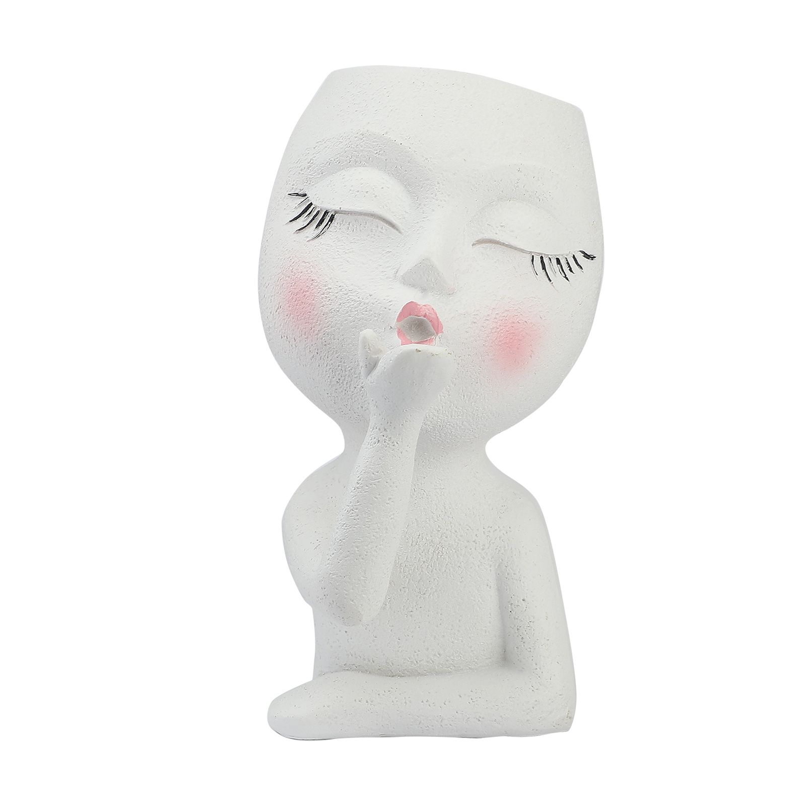 Mannequin Resin Flower Pot Face Flower Pot Garden Decoration — image 2