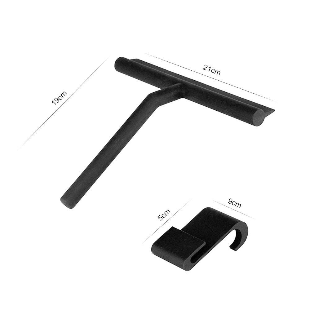 Squeegee for Glass Door Window Squeegee with Handle All-Purpose Squeegee Cleaner with Hook for Mirrors Tile โ image 2
