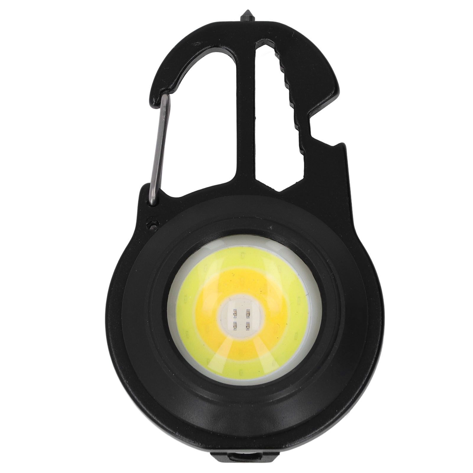 COB Small Flashlights 3 Light Modes Rechargeable Multifunctional Black Portable Pocket Light with Tripod for Fishing Home โ image 5