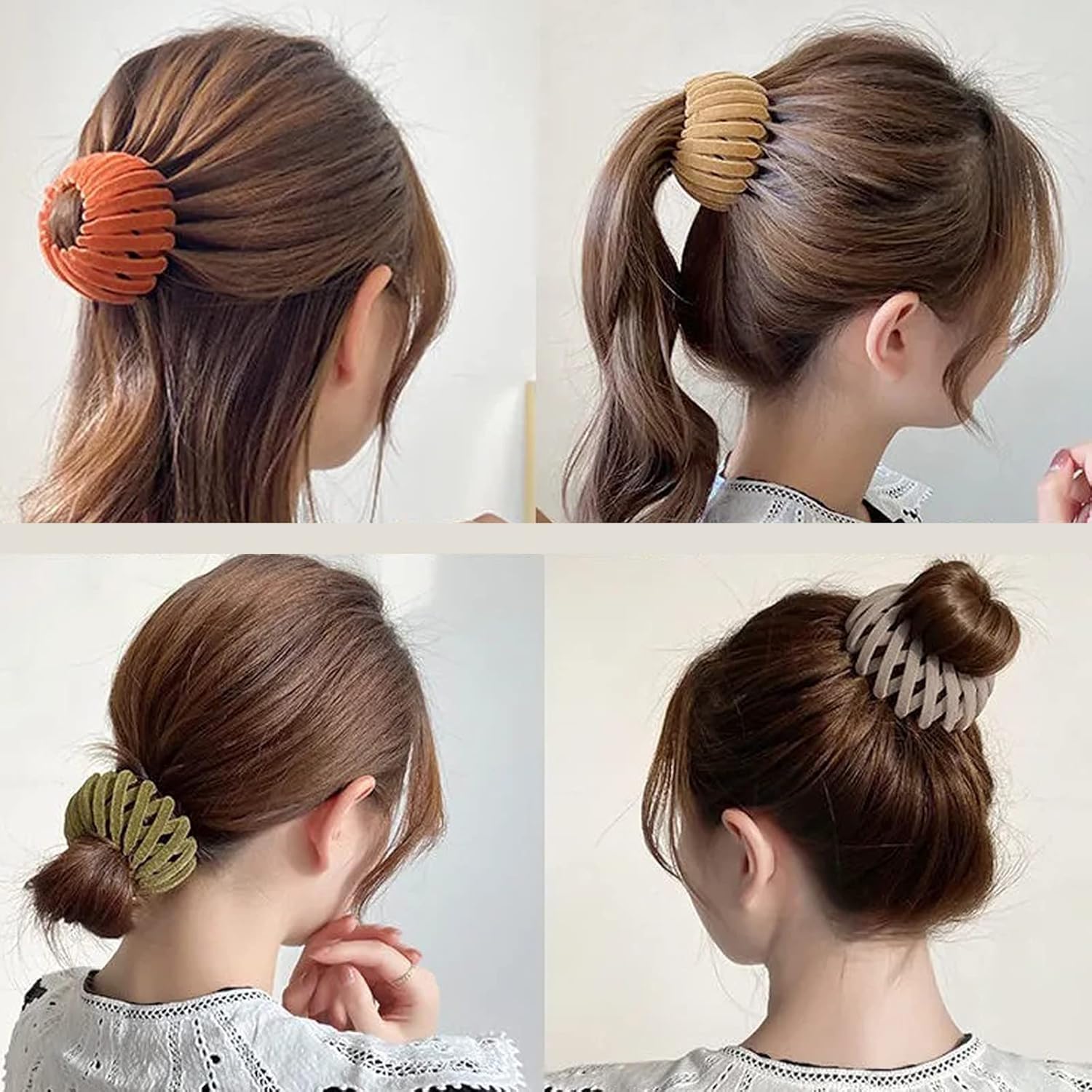7PCS Birds Nest Hair Clip Holder and Lazy Plate Hairpin for Thin Hair — image 3