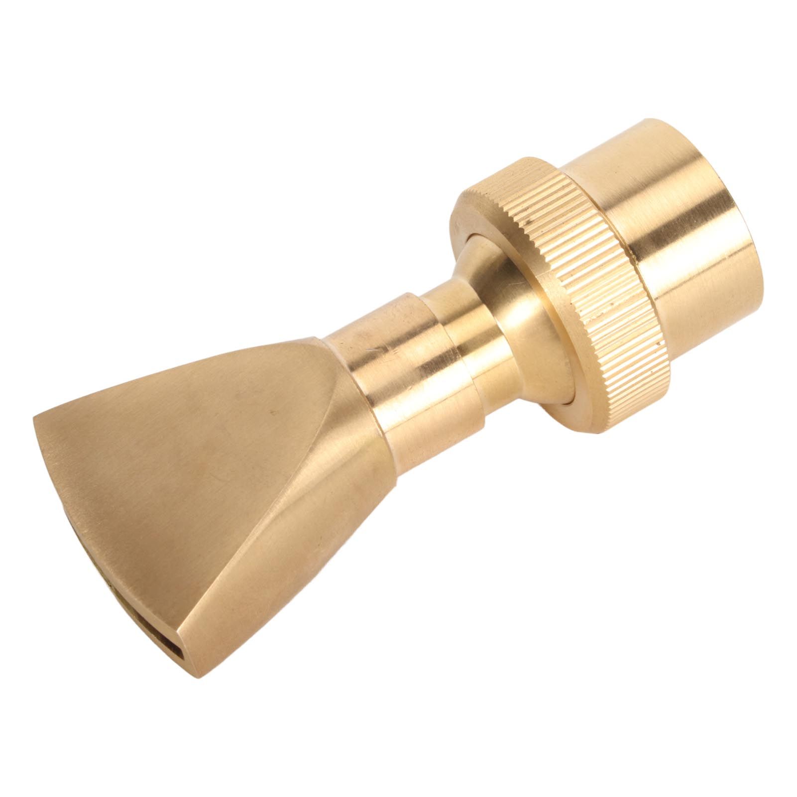 Fountain Nozzle Brass G3/4 Female Thread 25mm Narrow Fan Shaped Pond Sprinkler for Garden Pond Amusement Park Museums — image 5