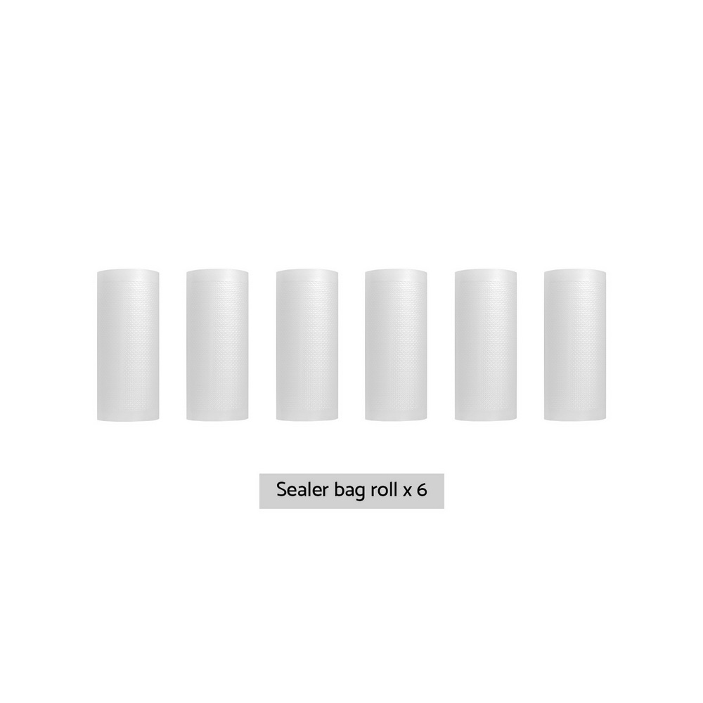 6 Rolls Food Vacuum Sealer Bags Storage Saver Heat Sealing Bag Pack 15CMX6M — image 3