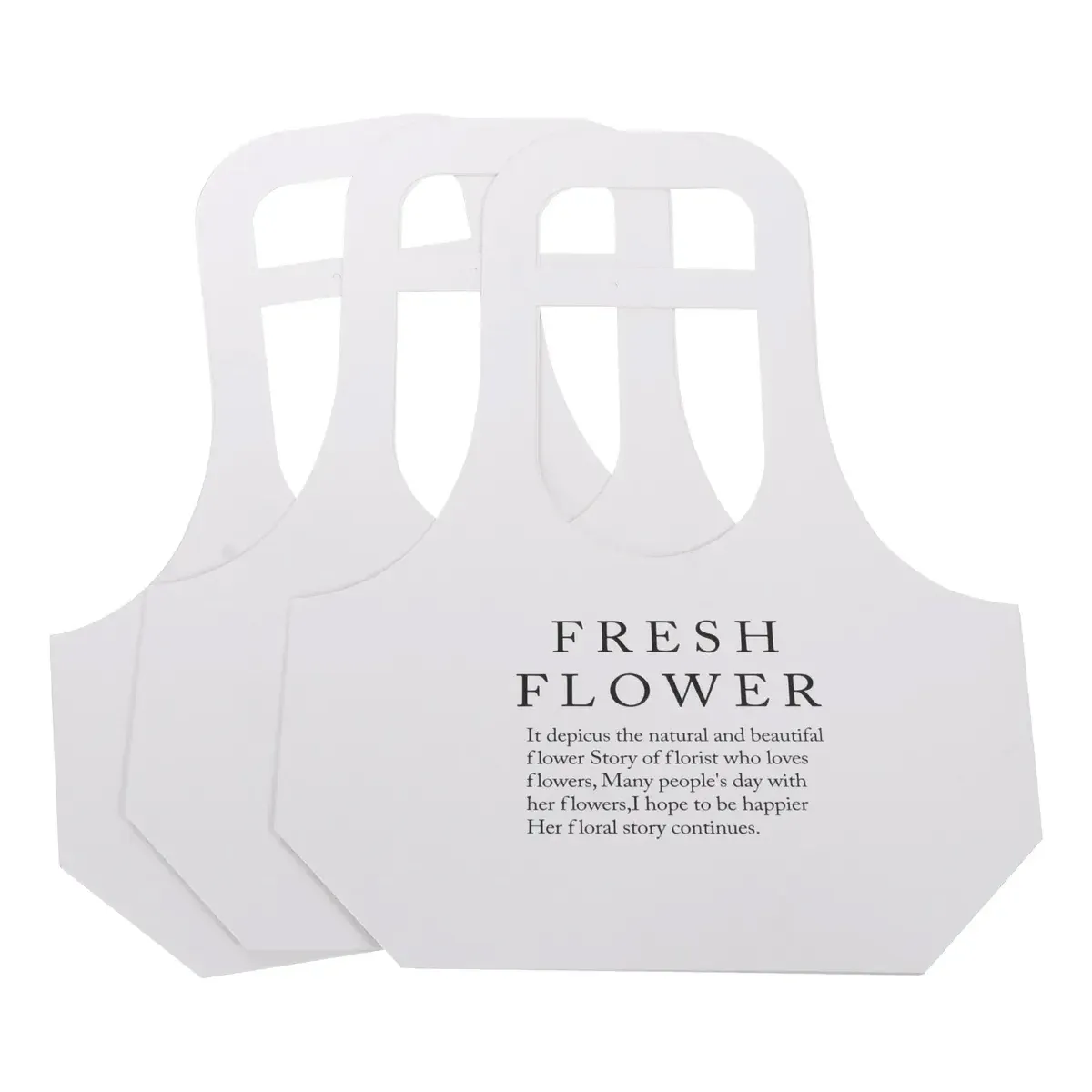 10PCS Handheld Kraft Paper Flower Bags for Bouquet Gift Wrapping - S โ image 6