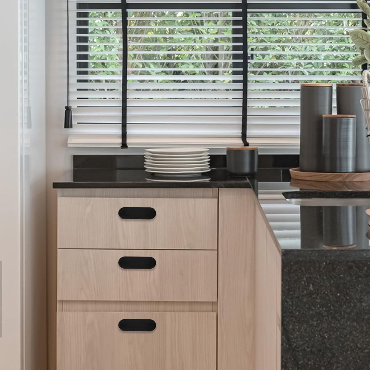 Sliding Door Handle - 4 Pieces - Cabinet Handles - Furniture Handles - Drawer Handles - Door Handles - Cabinet Handles - Furniture Handle - Kitchen Handle — image 4