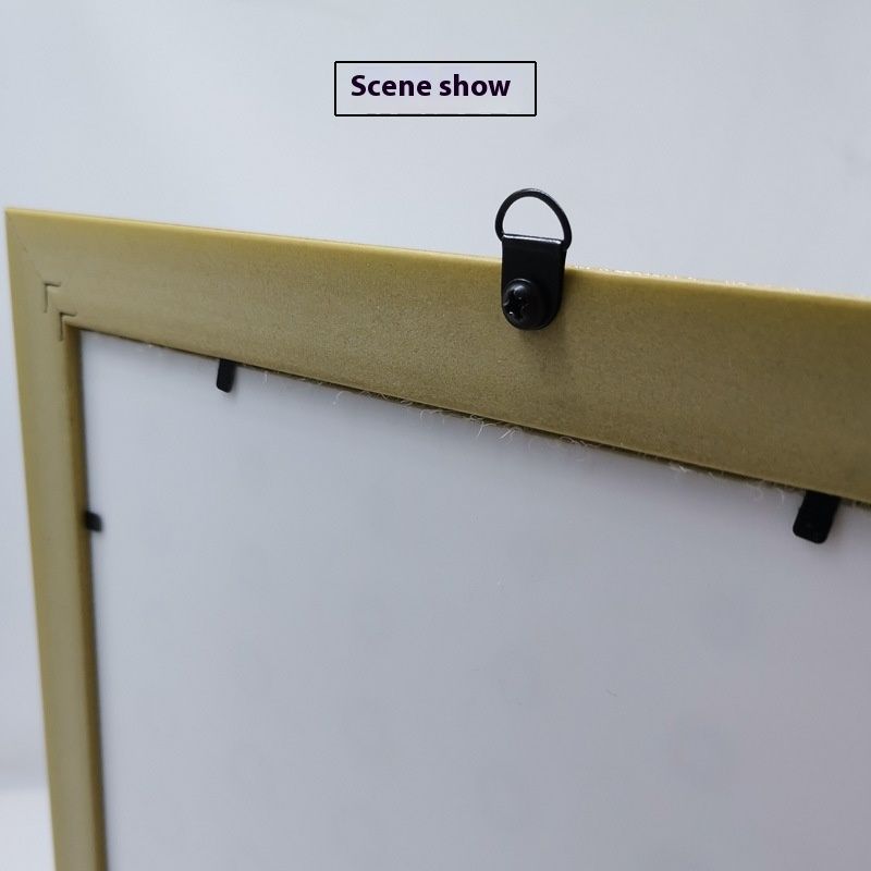 10pcs Picture d Rings Heavy Duty Garment Rack Hangers Heavy Duty Black Picture Frame Black Clothes Hangers Picture — image 4