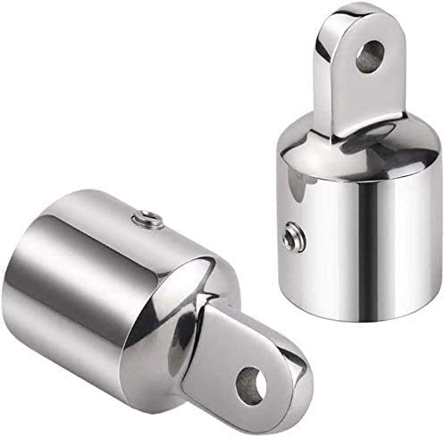 Marine Bimini Top Cap 316 Tube 3/4" External Eye End for Boat Heavy Duty Fitting Hardware Stainless Steel — image 5