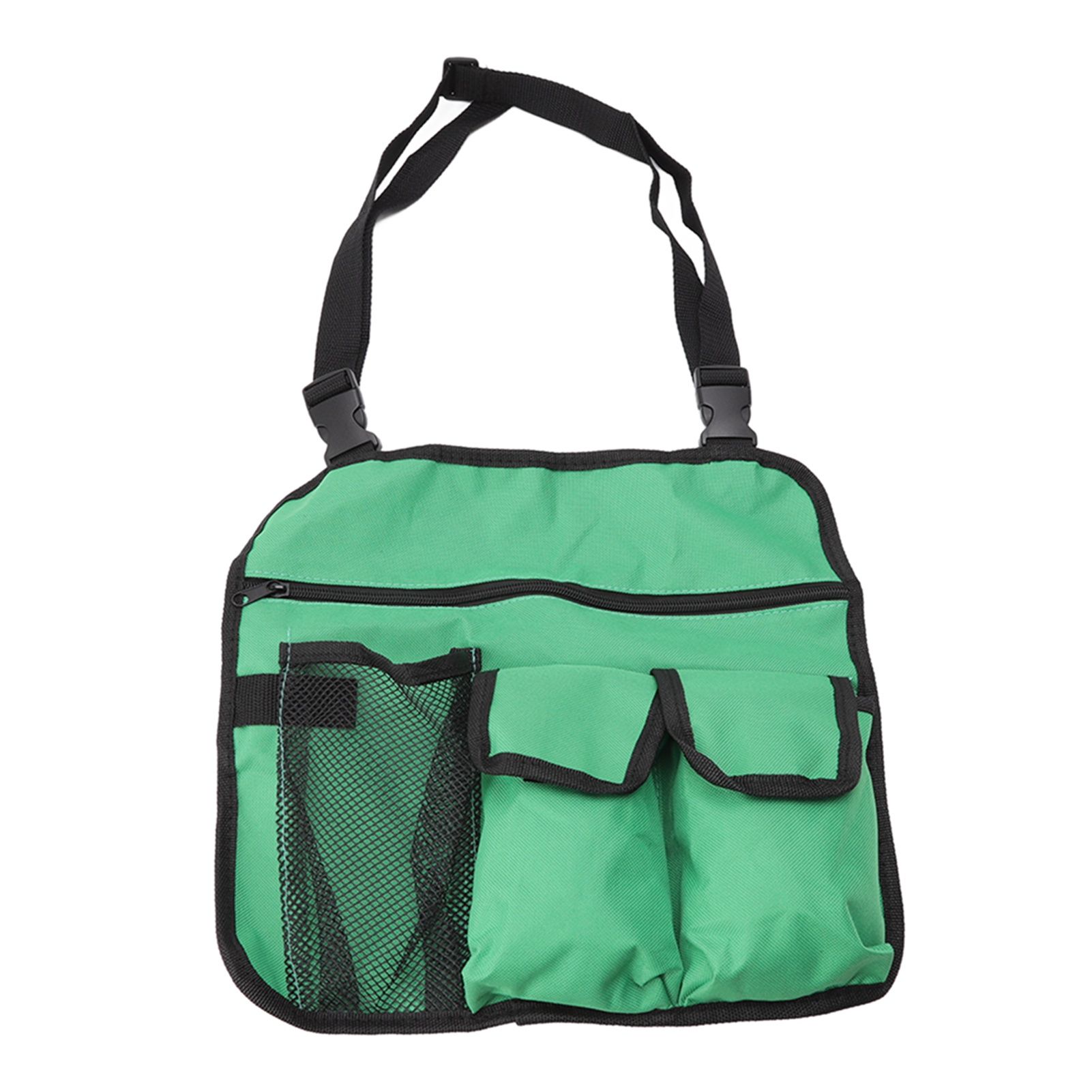 Camping Chair Hanging Bag Waterproof Oxford Cloth Adjustable Portable Beach Chairs Side Storage Bags for Outdoor Green — image 4