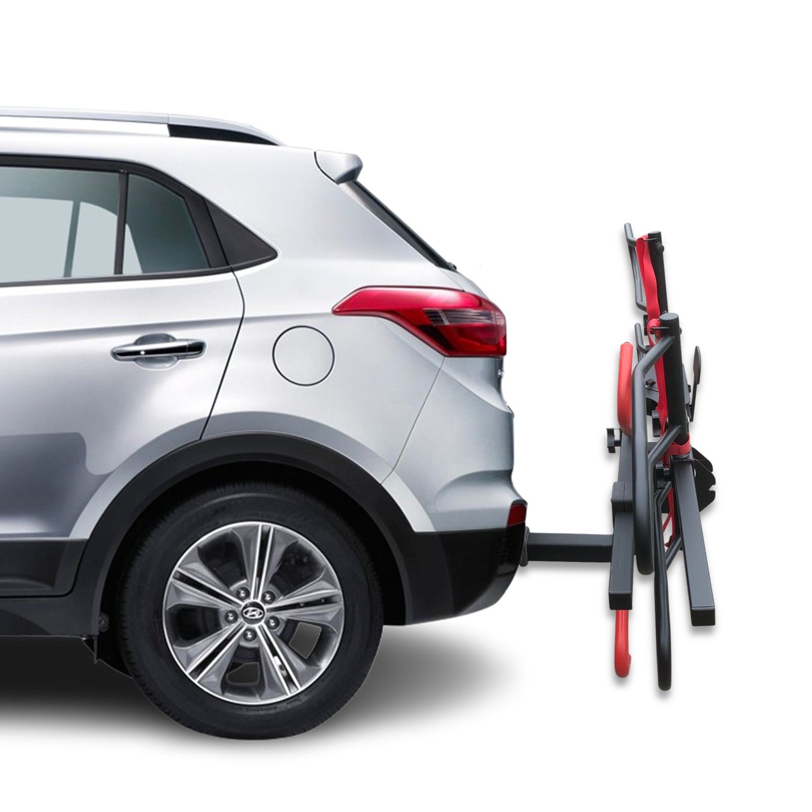 2 Bike Rack for Car SUV Rear Bicycle Holder Carrier Hitch Mount Platform Holder — image 4