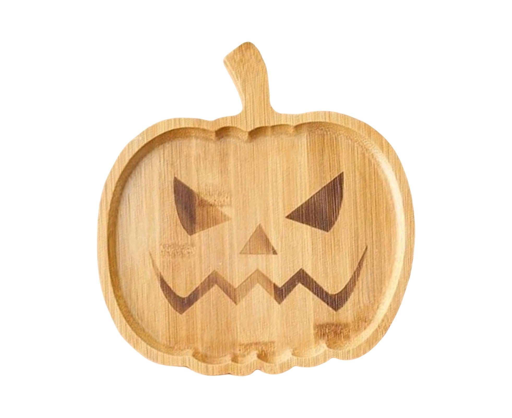 Halloween Pumpkin Storage Plate Home Decor — image 2