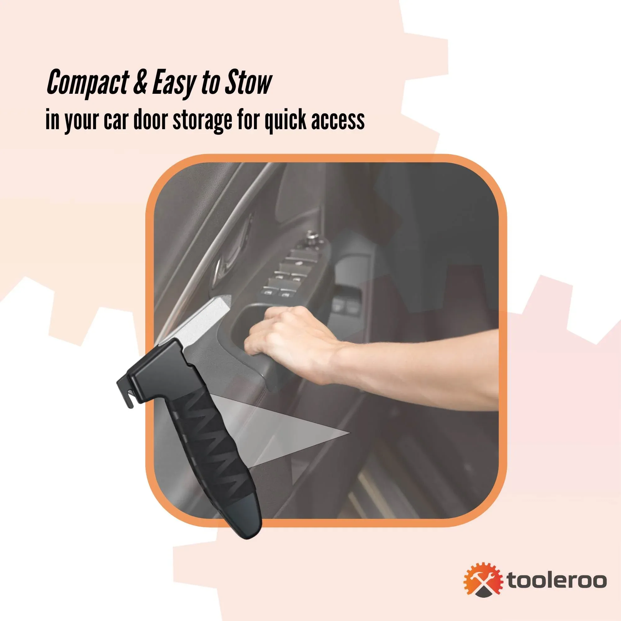 Tooleroo Car Cane Handle 3-in-1 Handy Grip - Lightweight Mobility Tool — image 5