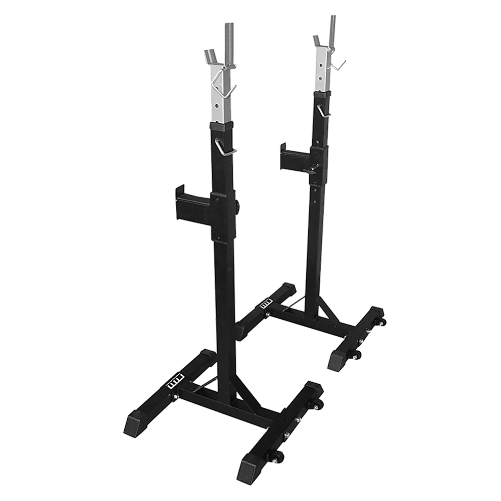 Squat Rack Stand Pair Bench Press Weight Lifting Barbell — image 6
