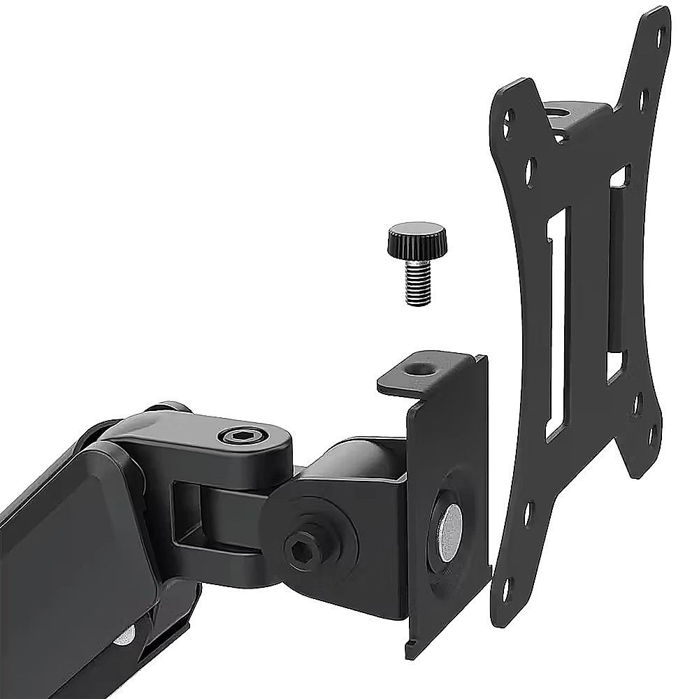 Dual Arm Monitor Desk Mount Bracket Spring Assisted 17–32 Inch Full Motion — image 6
