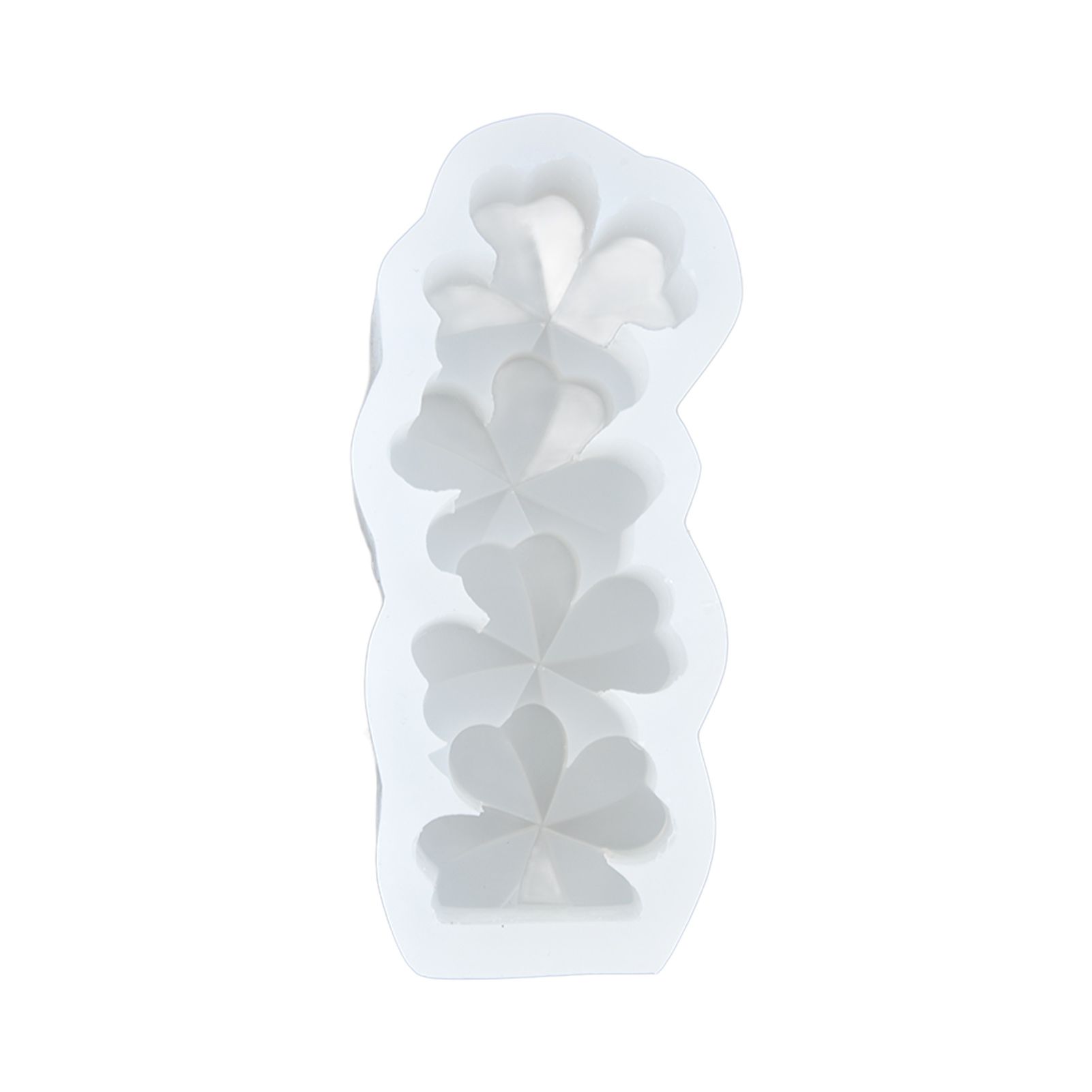 Candle Molds Silicone Easy Demoulding Food Grade Silicone DIY Chocolate Cake Mould for DIY Crafts Home DecorationFour Leaf Clover โ image 2