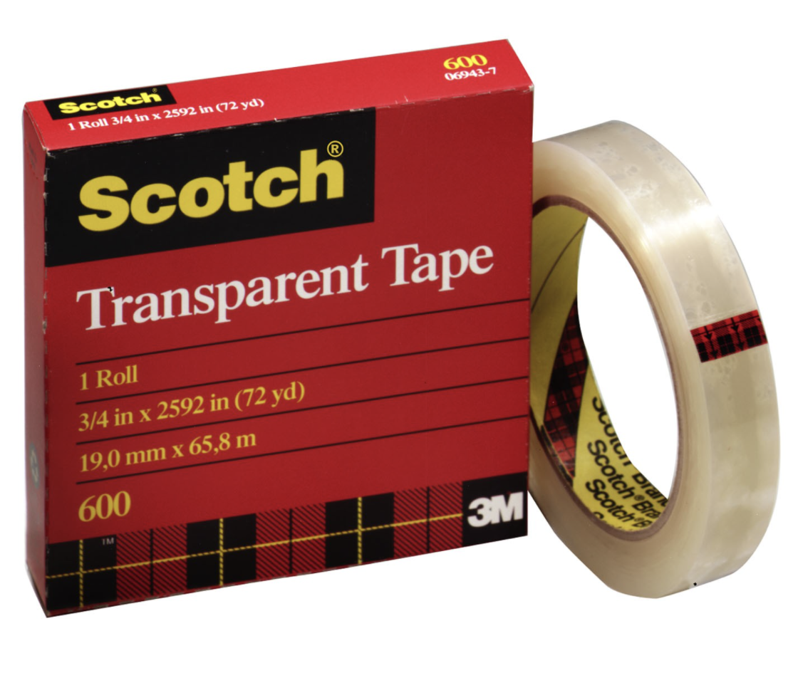 Scotch 3M Transparent Tape 25.4Mm x 65.8M — image 2