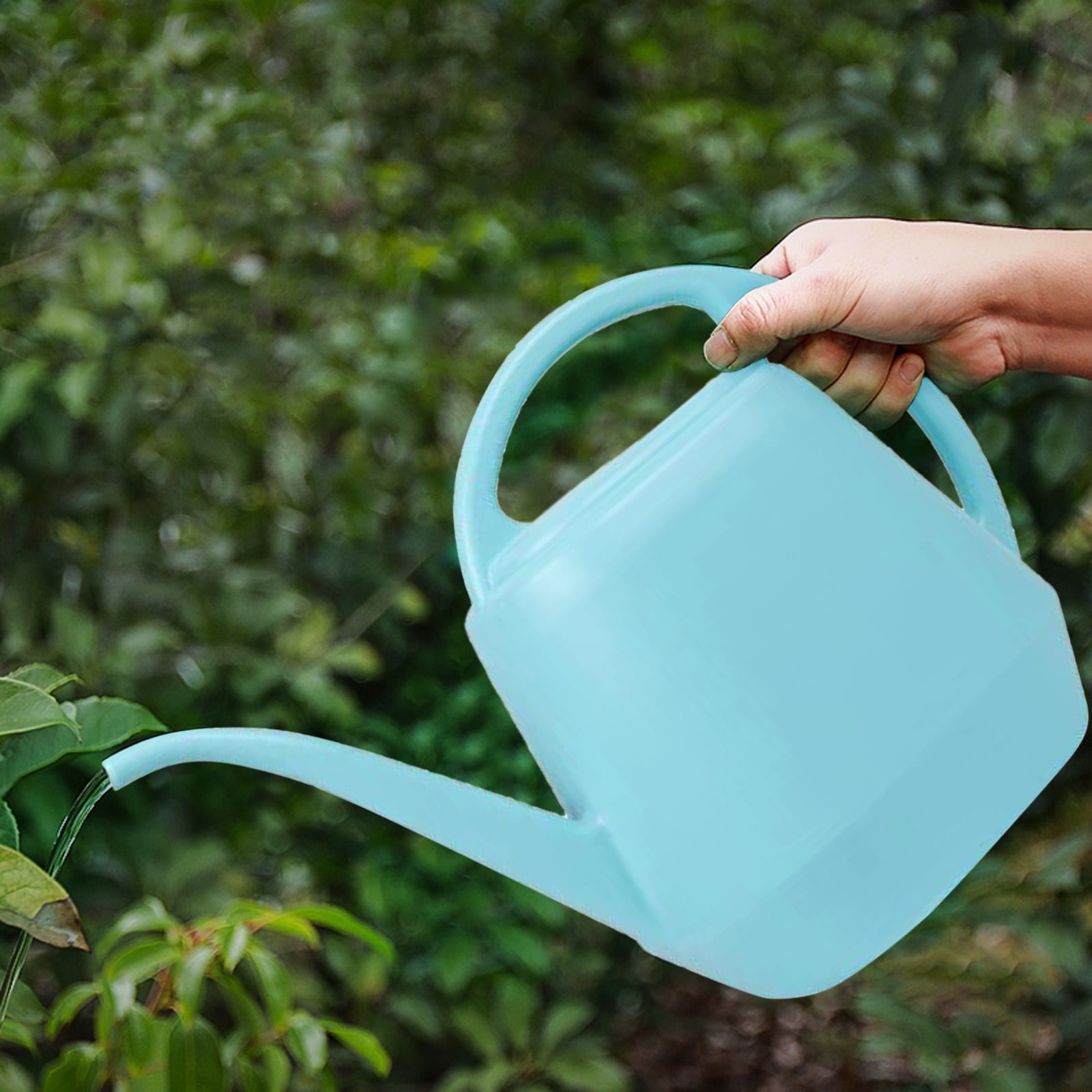 4L Large Capacity Long Spout Watering Can 4L Large Capacity Long Mouth Watering Pot Household Plastic Garden Tools Watering Pot E — image 5