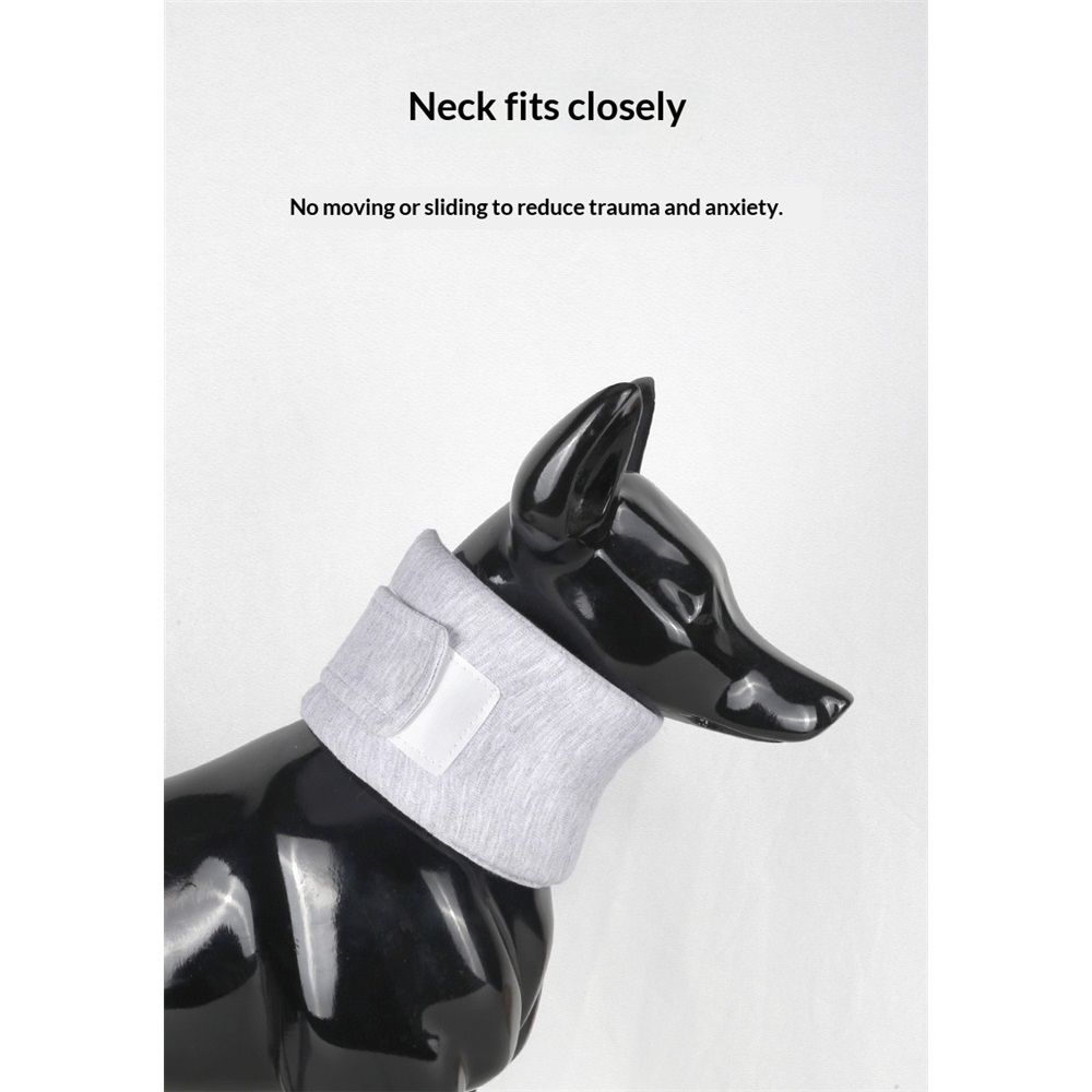 Cat Neck Brace Elizabethan Collar for Pet After Surgery Recovery Adjustable Breathable Neck Cervical Cone for Small Medium Dogs Puppies Kittens with Spinal — image 4