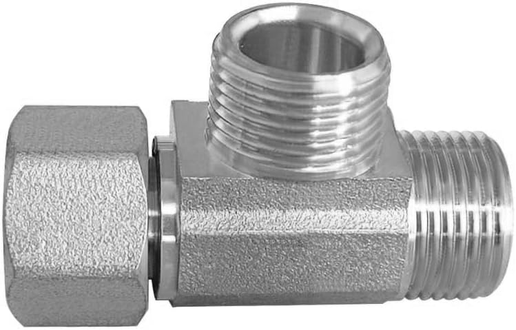 2PCS Lead-Free Brass Nickel Plating Angle Stop Add-A-Tee Valve 3/8" COMP Inlet x Outlet for Faucet/Glass Rinser/Dishwasher/Toilet Tank — image 6