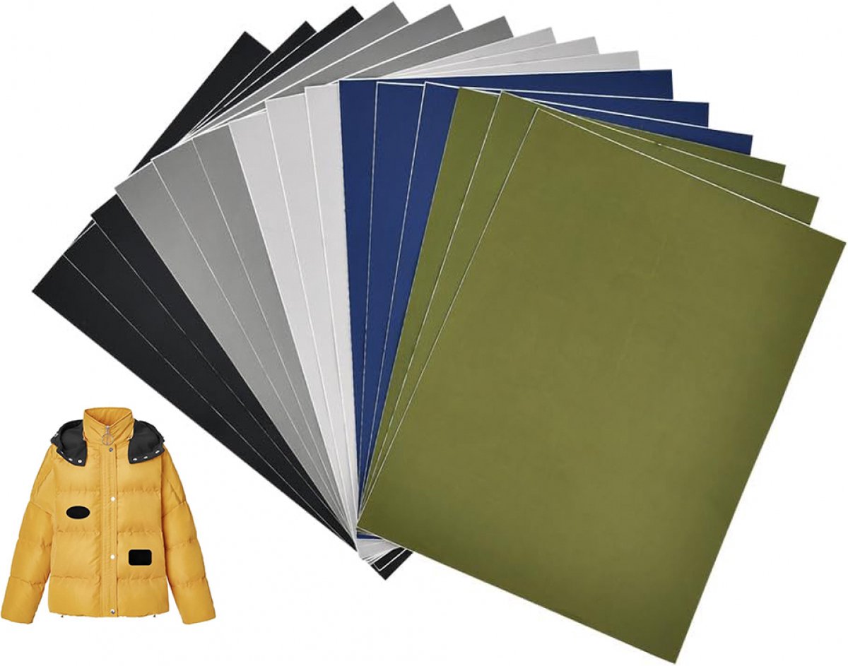 15 pieces - Clothing Repair Patches - Repair hole in clothing - Repair patch - Repair cloth - Patch Down Jackets - Umbrella repair - Self-adhesive patches — image 4