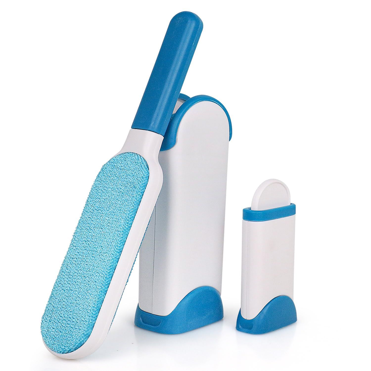 Blue Pet Hair Remover Brush,Dog Hair Remover for Clothes - lint Remover Brush,Lint Brush Pet Hair Remover for Dogs(Blue)