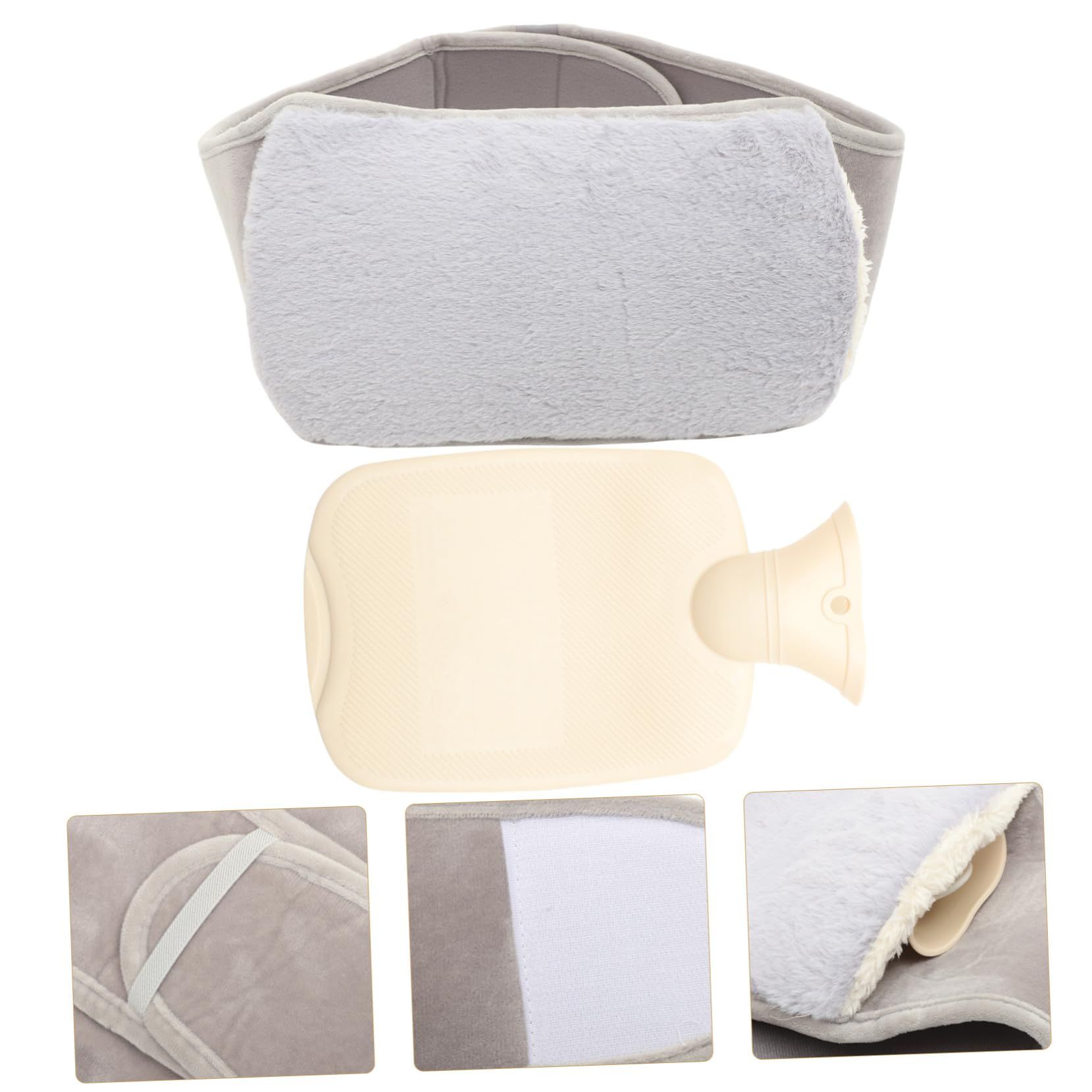 1 Set Plush Warm Water Bag PVC Portable Hand Warmer Household hot water bottl Winter accessory โ image 2