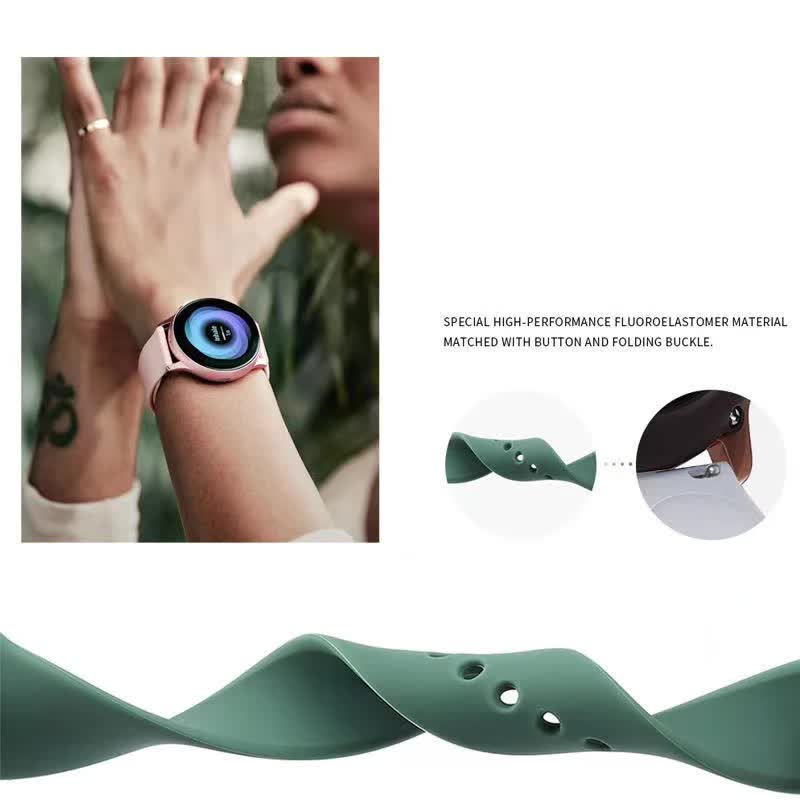 18mm 20mm 22mm Metal Bracelet for Garmin Vivoactive 3 4 4s Watch Band Venu 2 2s SQ Forerunner 645 Bracelet Silicone Loop Nylon Wrist Metal Vintage For โ image 6