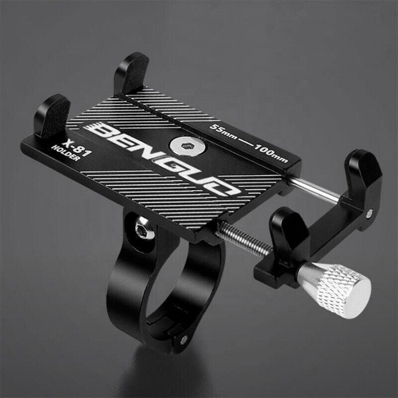 Aluminium Alloy Bicycle Phone Holder Handlebar Mount For Bike Motorcycle - Silver โ image 5